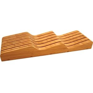 Totally Bamboo In Drawer Knife Block