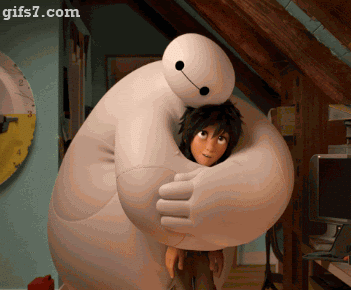 Big Hero 6 - Baymax Hug GIF
