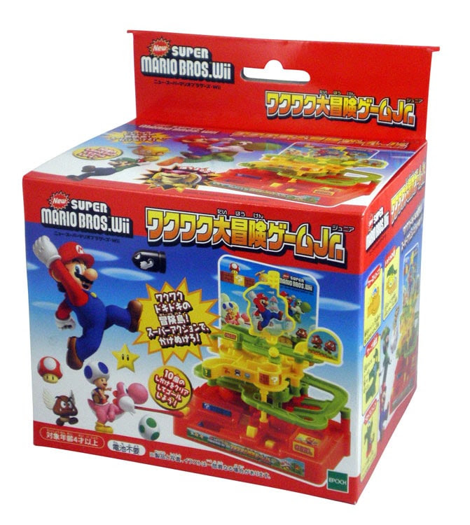 Ept Newスーパーマリオブラザーズwii ワクワク大冒険ゲームjr エポック社 の商品詳細ページです 日本最大級のジグソーパズル通販専門店 ジグソークラブ