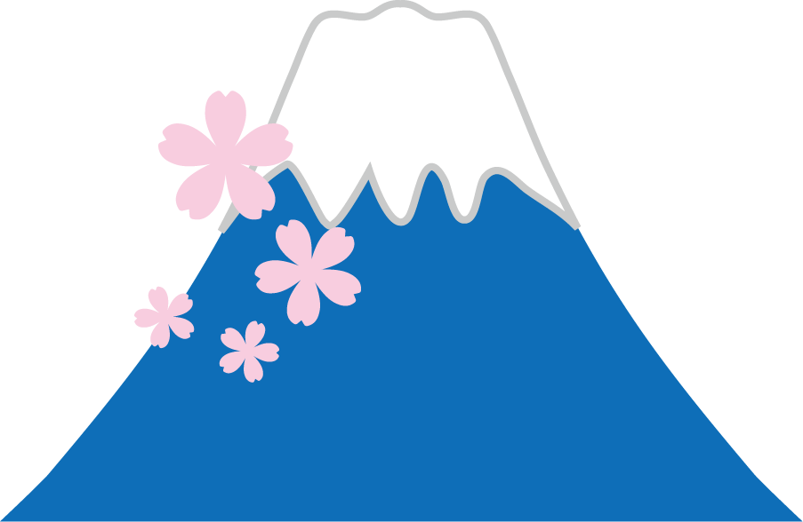 富士山のイラスト 無料イラストフリー素材