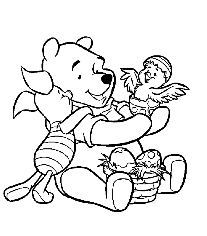 coloriage de paque report