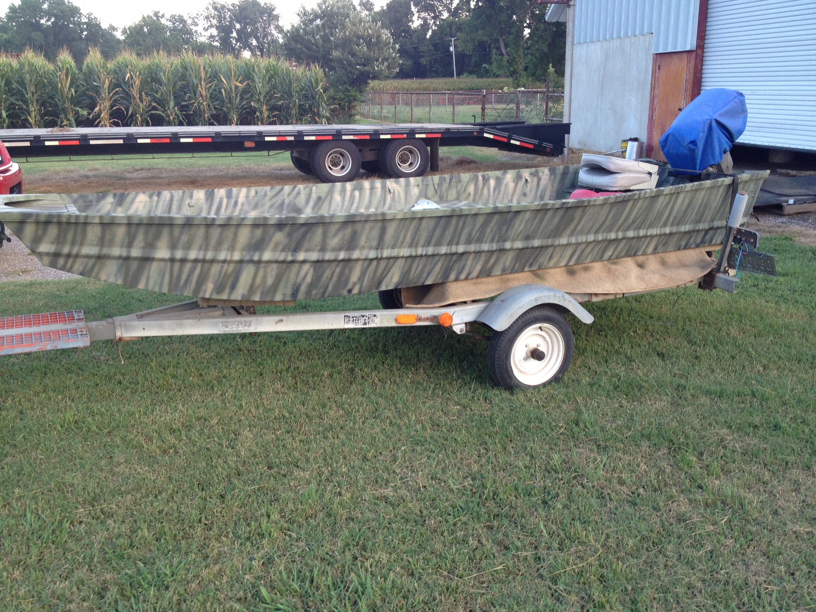 Anybody ever camo painted their duck boat or flat boat 
