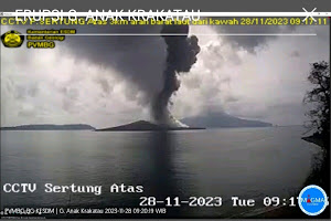 PVMBG imbau nelayan tidak mendarat di Pulau Anak Krakatau - Antara news 