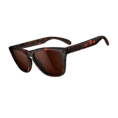 Oakley Frogskins Sunglasses Eric Koston Brown Tortoise / Dark Bronze Lens - (24-317)