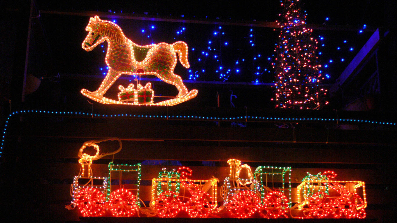 クリスマスイルミネーション 癒しの風景 壁紙写真館