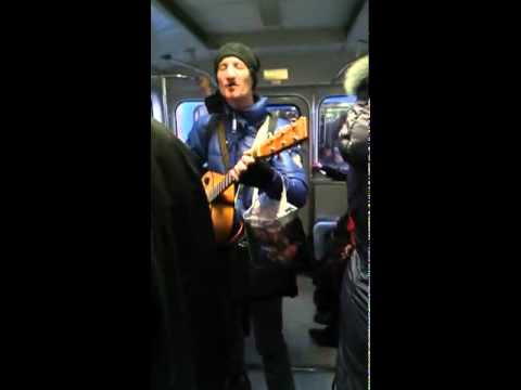 Песня в киевском метро