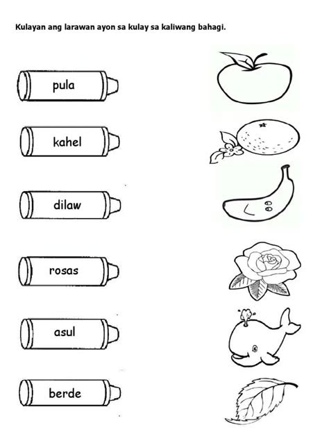  worksheet for kindergarten filipino servicenumberorg worksheets for