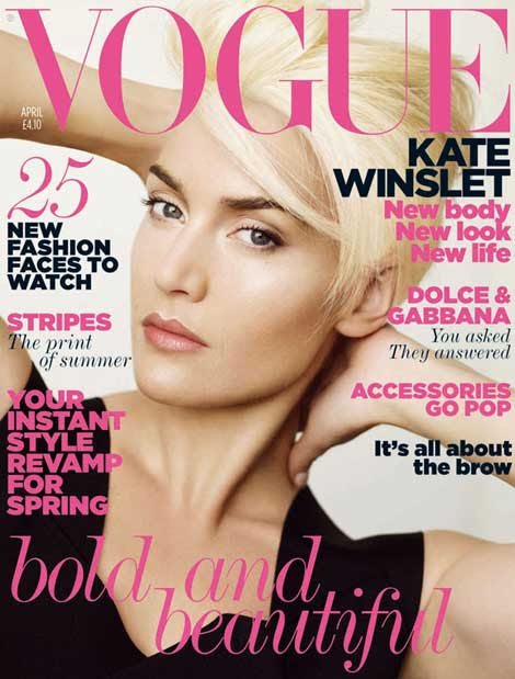 Kate Winslet Vogue UK April kate winslet 2011 images. Kate Winslet Vogue UK April