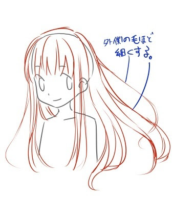 髪型 可愛い女の子イラスト書き方 Khabarplanet Com