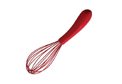 Le Creuset 10-Inch Silicone Balloon Whisk, Red