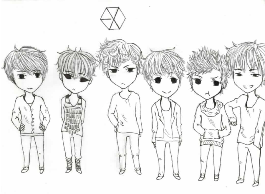 Kpop Coloring Pages at GetColorings.com | Free printable ...