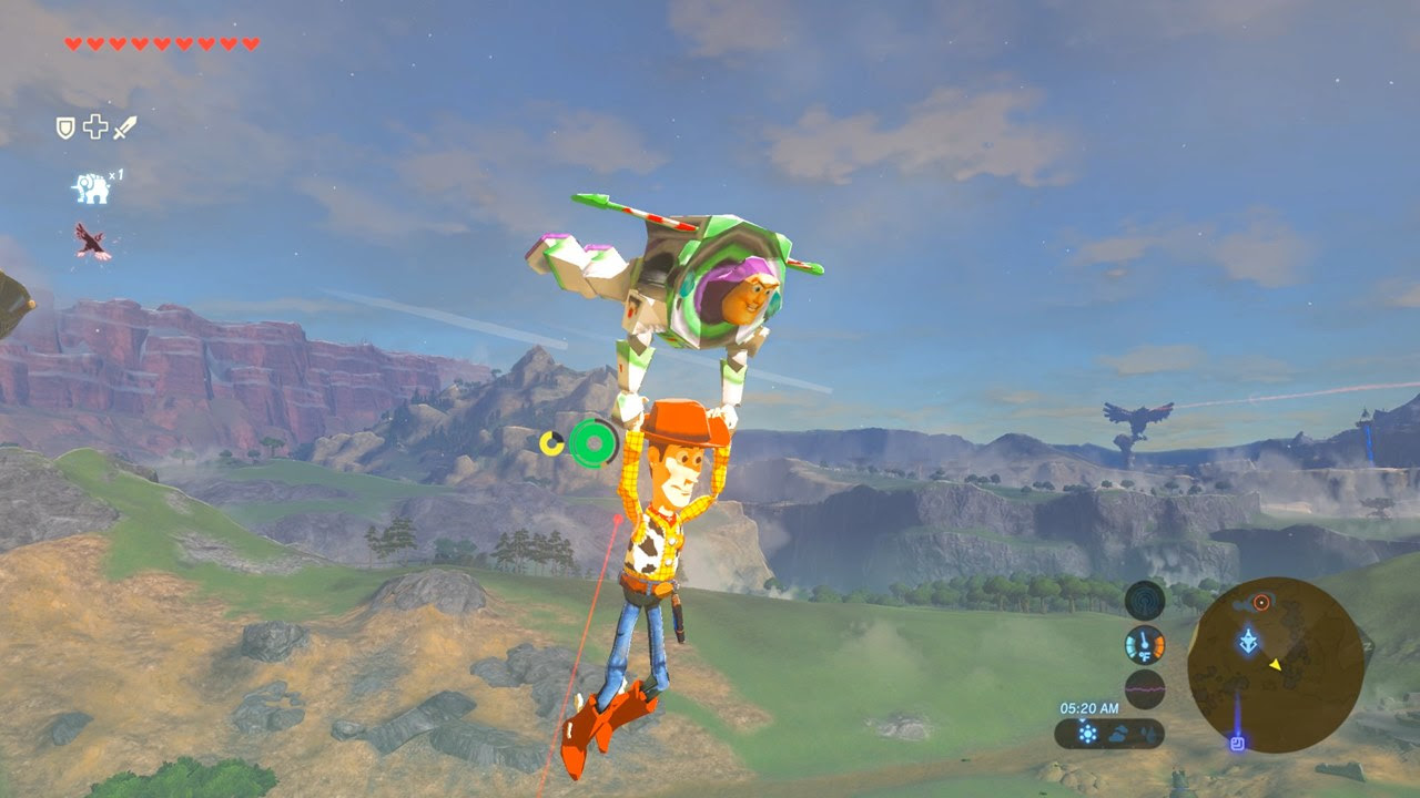 ゼルダの伝説 ブレス オブ ザ ワイルド Mod人気は加熱の一途を辿る きかんしゃトーマス パラセール型のバズなどが生まれる Automaton