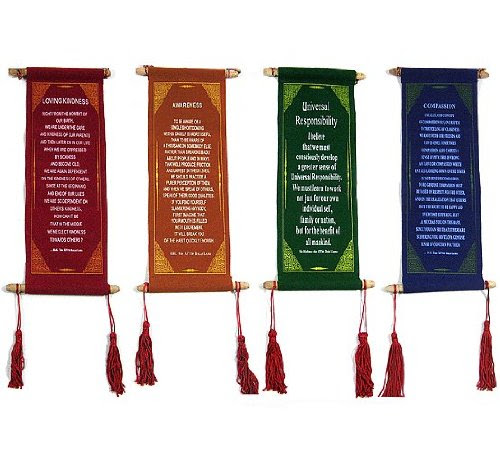 dalai lama quotes on peace. Dalai Lama Quotes ~ Set of 4