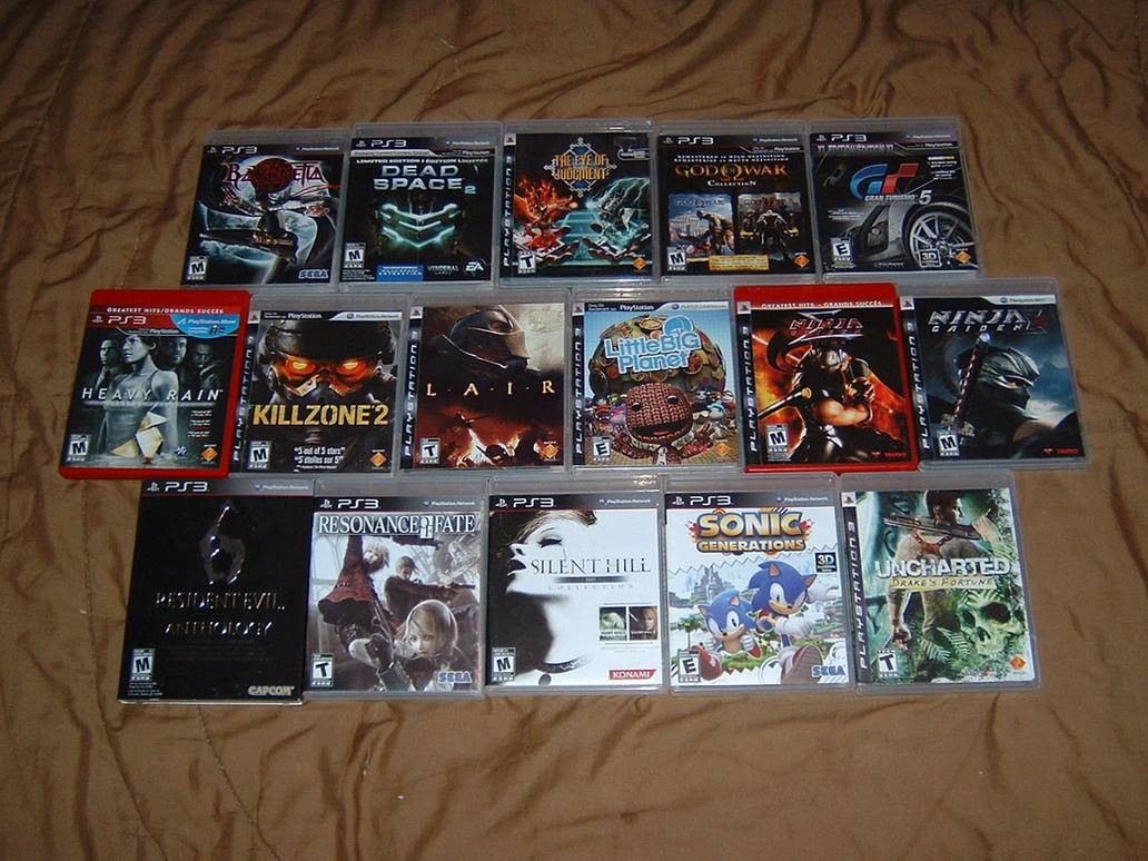 Sony PlayStation 3 Game Collection by TinytheGiant on ...
