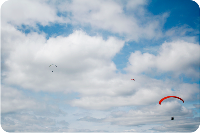 {puffy} clouds
