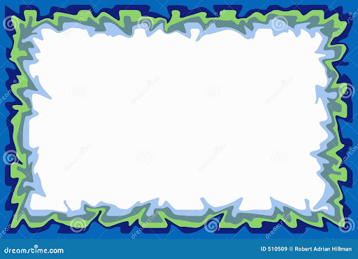 Green And Blue Borders