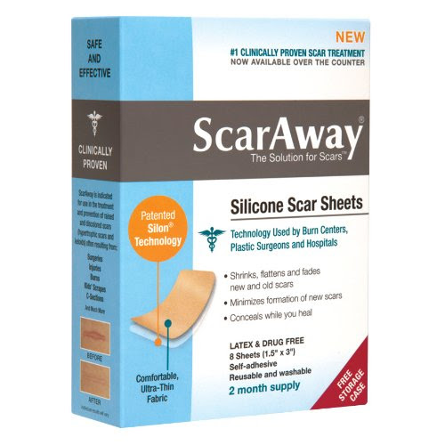 Scaraway Professional Grade Silicone Scar Treatment Sheets 1.5