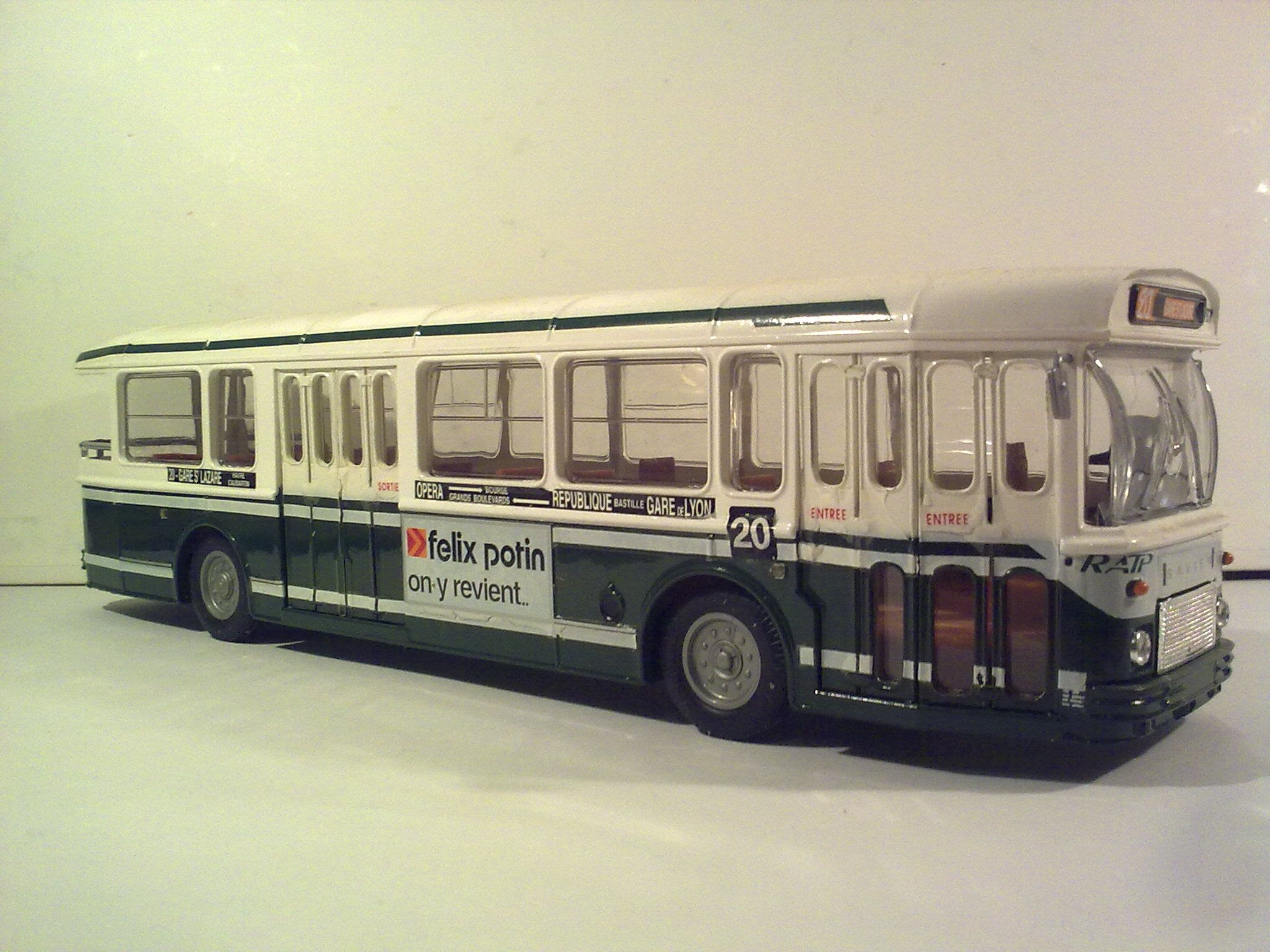 AUTOBUS MINIATURES LA RATP AUTOBUS MINIATURES LA RATP