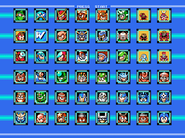 Megaman 8 Bit. Mega Man 8-Bit Bosses