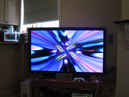 50″ Plasma 50 plasma tv. Image by dave.scriven. Pretty much the best TV ever 