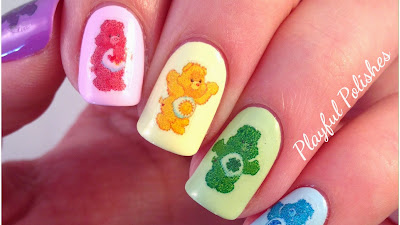 17 Care Bear Nail Decals 2022