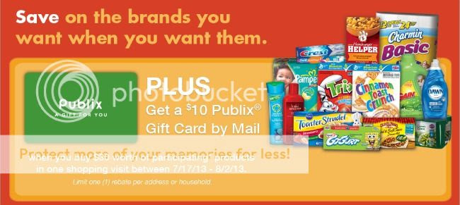 Running Out? Run In! rebate + Enter to win a $25 Publix Gift Card! #Giveaway