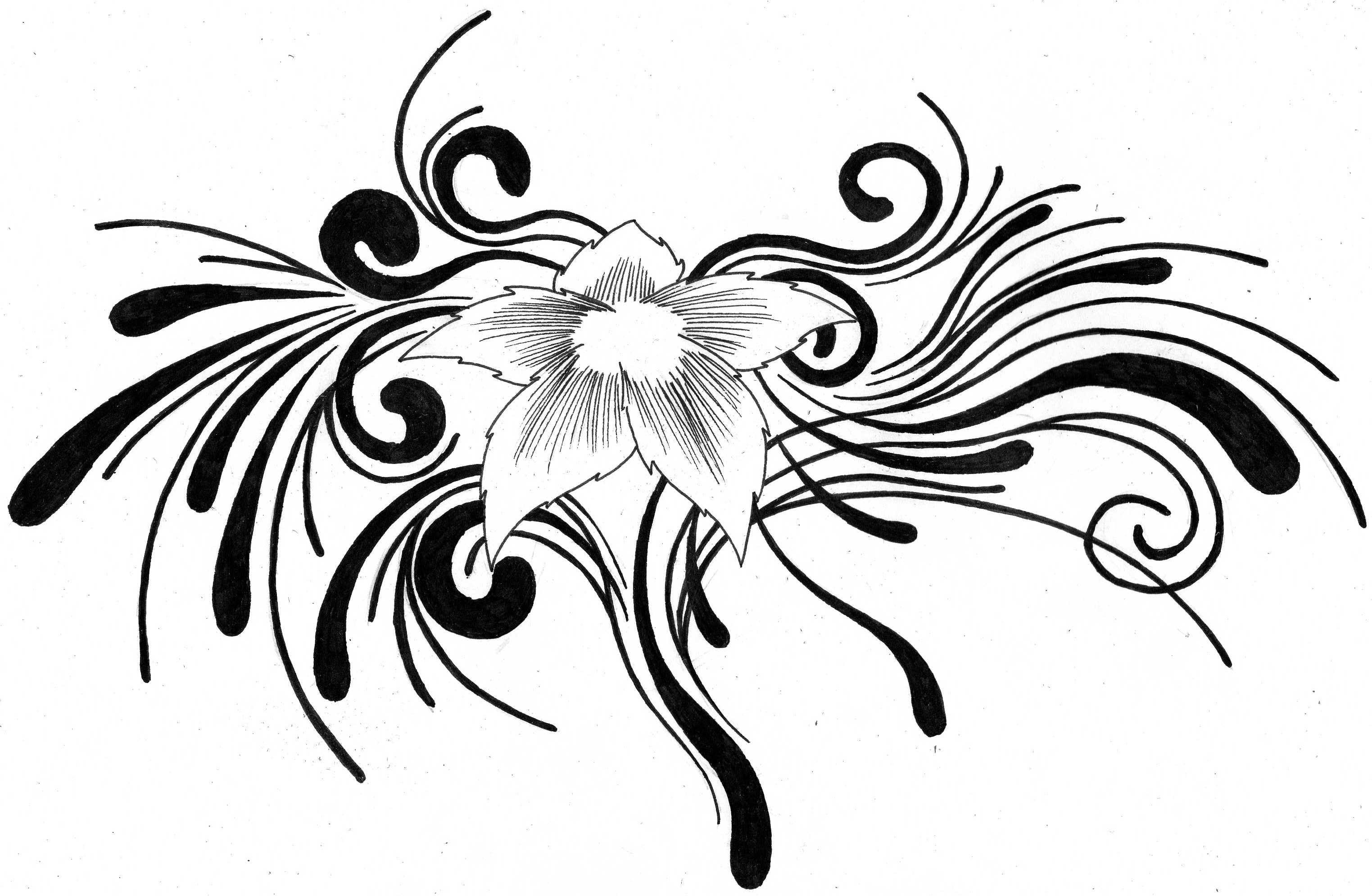  Tato  Tribal  Bunga  ClipArt Best