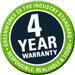 4 YR Warranty