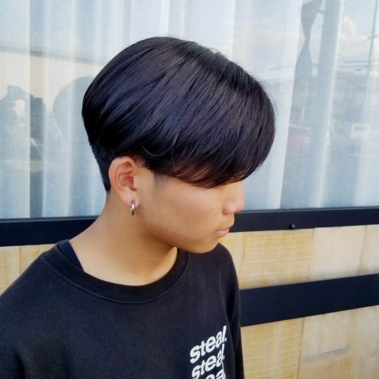 韓国風刈り上げマッシュ 高松市の美容室luz Hair Make ルース ヘア メイク
