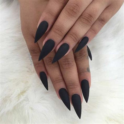 edgy black nail designs crazyforus