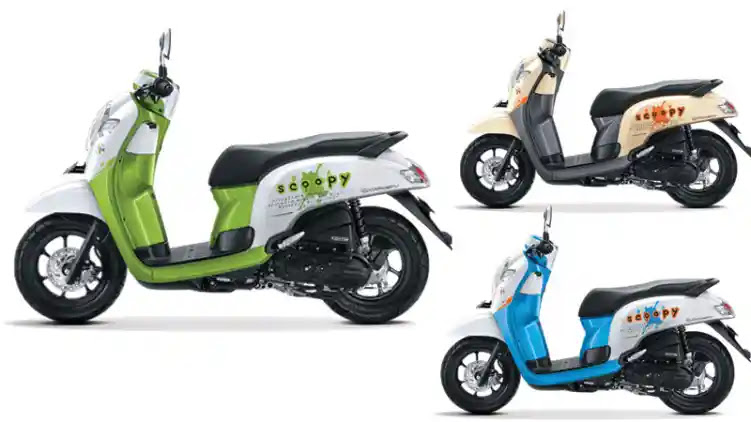 Ini Delapan Pilihan Warna Honda New Scoopy