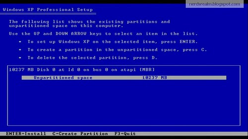 Reinstall Windows6