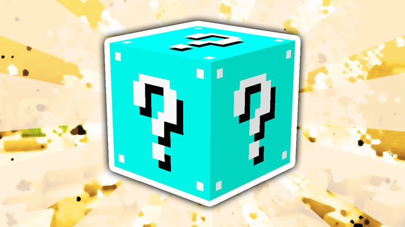 Lucky Block Blue Mod 1.7.10