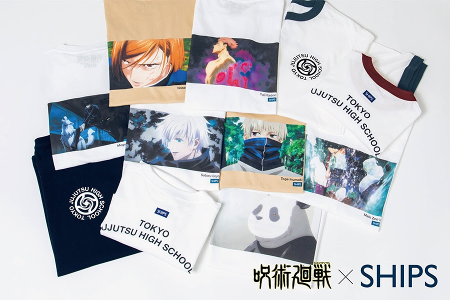 4 30更新 追加生産決定 Tvアニメ 呪術廻戦 と Ships のコラボ T