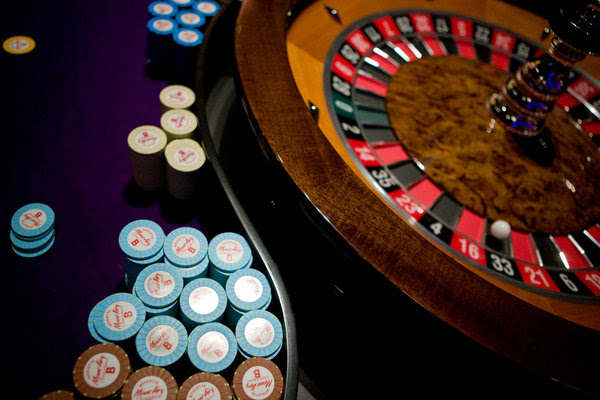 Roulette wheel and chips. Credit: 'Kelly Shimoda for The New York Times'