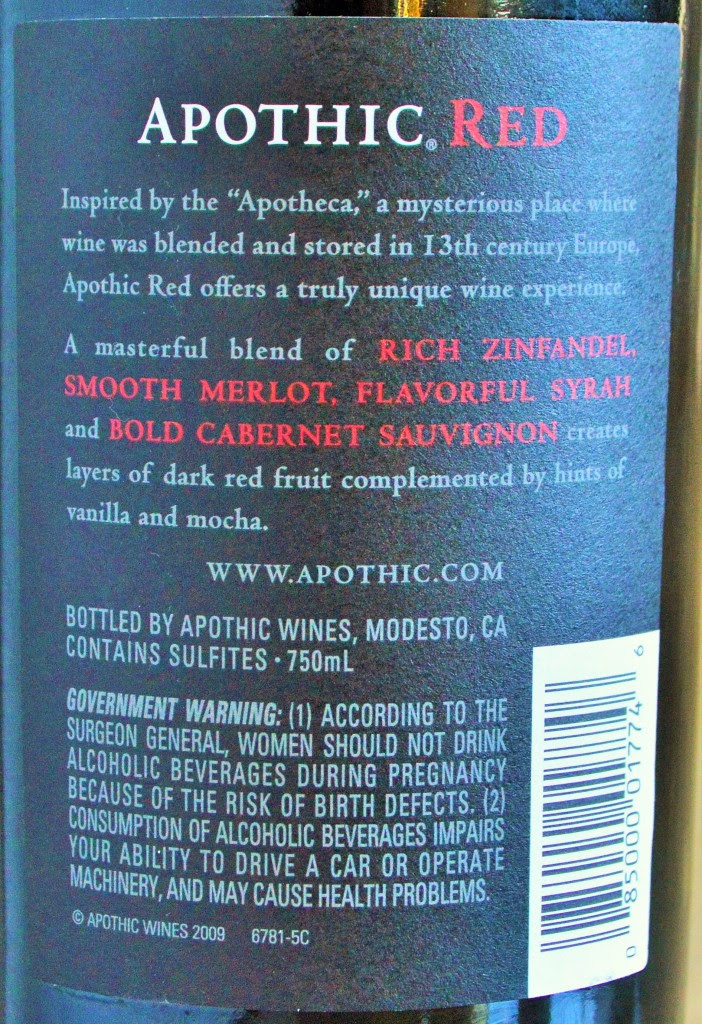 Apothic Red Blend | Top Red Blends Under $10 - The Fermented ...