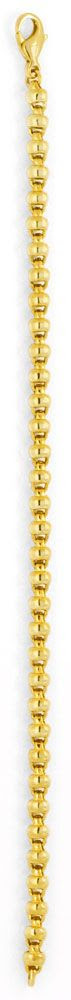 Original-Foto 3, PHANTASIE-GOLDARMBAND GELBGOLD 585, KARABINER SHOP NEU!