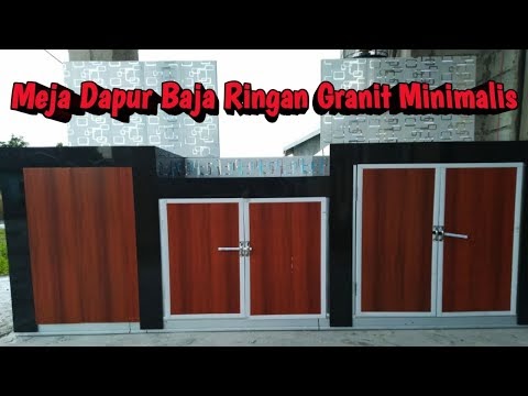 Terlengkap Meja Dapur Minimalis Dari Baja Ringan, Paling Baru!
