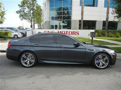 Purchase Used 2013 Bmw M5 Grey Metallic With Sakhir Orange Interior Loaded With Options In Ontario California United States For Us 96 999 00
