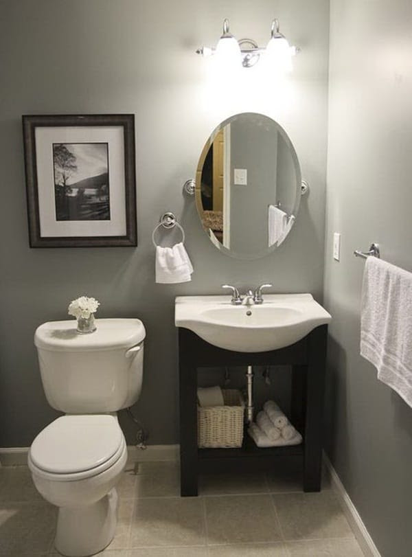 22 Small Bathroom Ideas on a Budget 22 Small Bathroom Ideas on a Budget