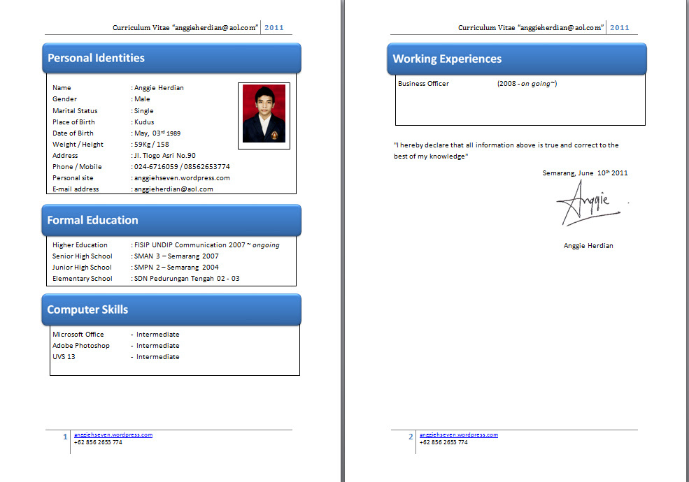 Cv'anggieherdian  Anggiepedia