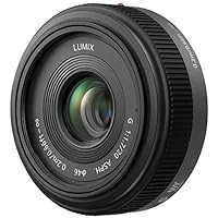Panasonic LUMIX G 20mm f/1.7 Aspherical Pancake Lens for Micro Four Thirds Interchangeable Lens Cameras