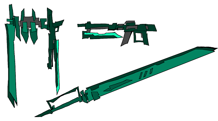オリジナル武器の描き方 Elken S Blog