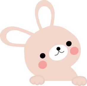 かわいいイラスト 無料イラスト フリー素材 うさぎ２