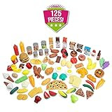Pretend Food Toy Play Set - Huge 125 Piece Ultimate Kitchen Set - Great for Play Food Kitchen Toys