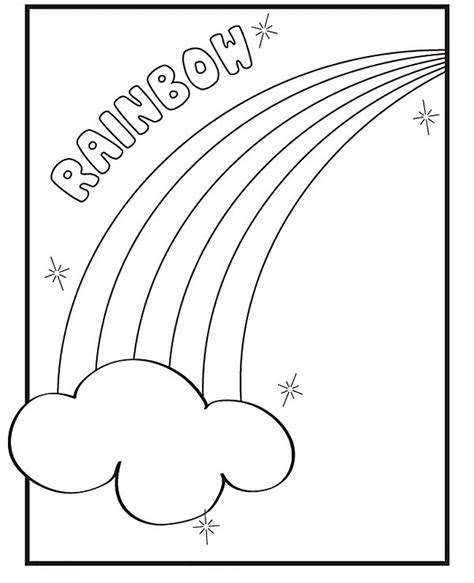 Please print and download your favorite drawings for free! free printable rainbow coloring pages for kids