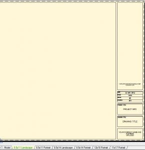 Preparing Plan And Profile Drawings Using Layout Concept