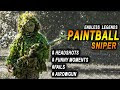 Paintball Wars, FAILS, headshots, and sniping with a BOW PAINTBALL