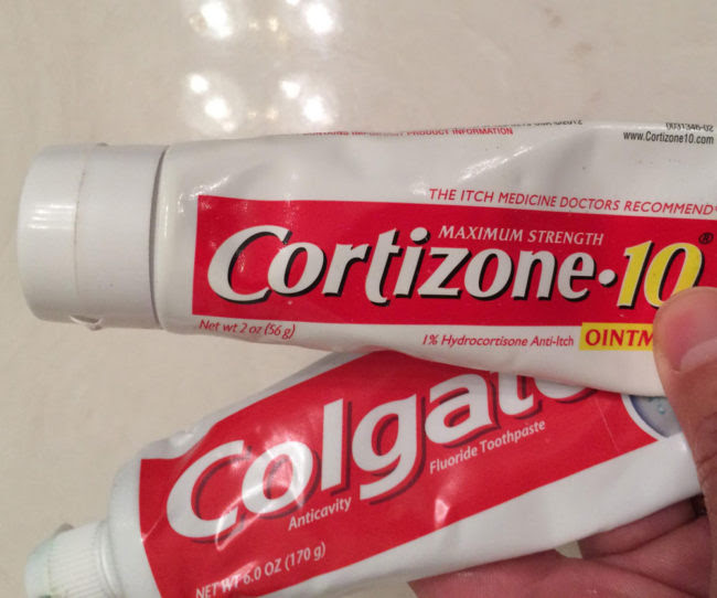 Man, this toothpaste seems really greasy and tastes like lanolin. But look at that sparkle! I wonder why I can’t feel the roof of my mouth? Mistakes were made