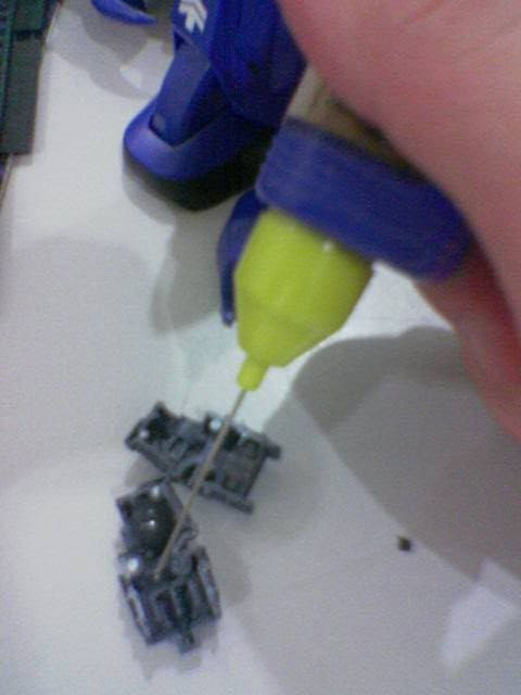Glue the parts